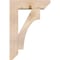 Ekena Millwork Westlake Slat Smooth Bracket w/ Offset Brace, Douglas Fir, 7 1/2"W x 26"D x 38"H BKT0806X26X38WTL06SDF - alternate 2